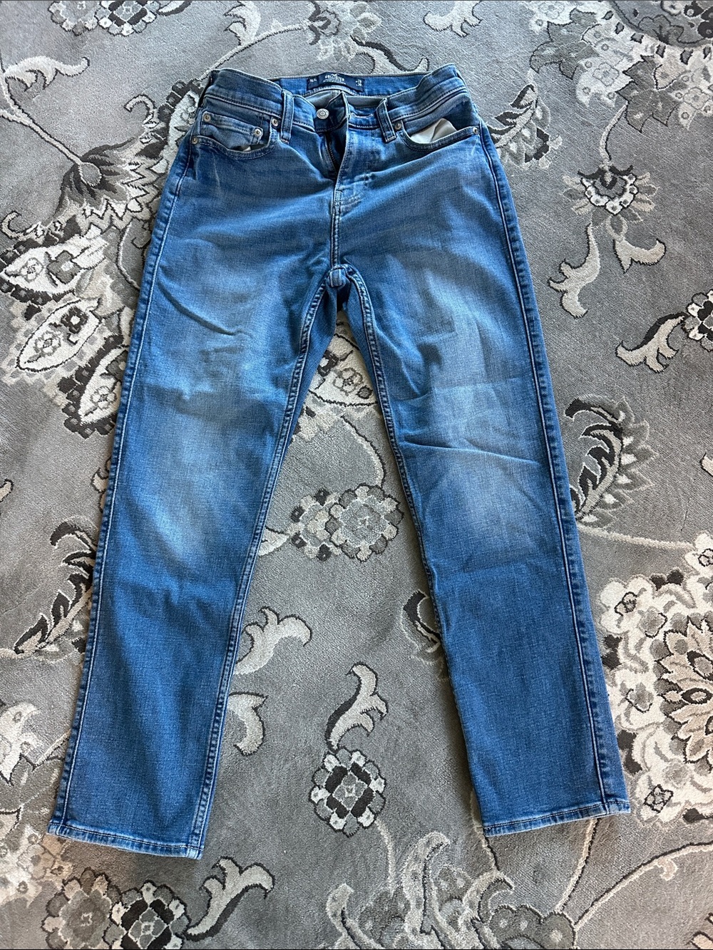 Hollister W28 L30 Men's Slim Straight Blue Jeans